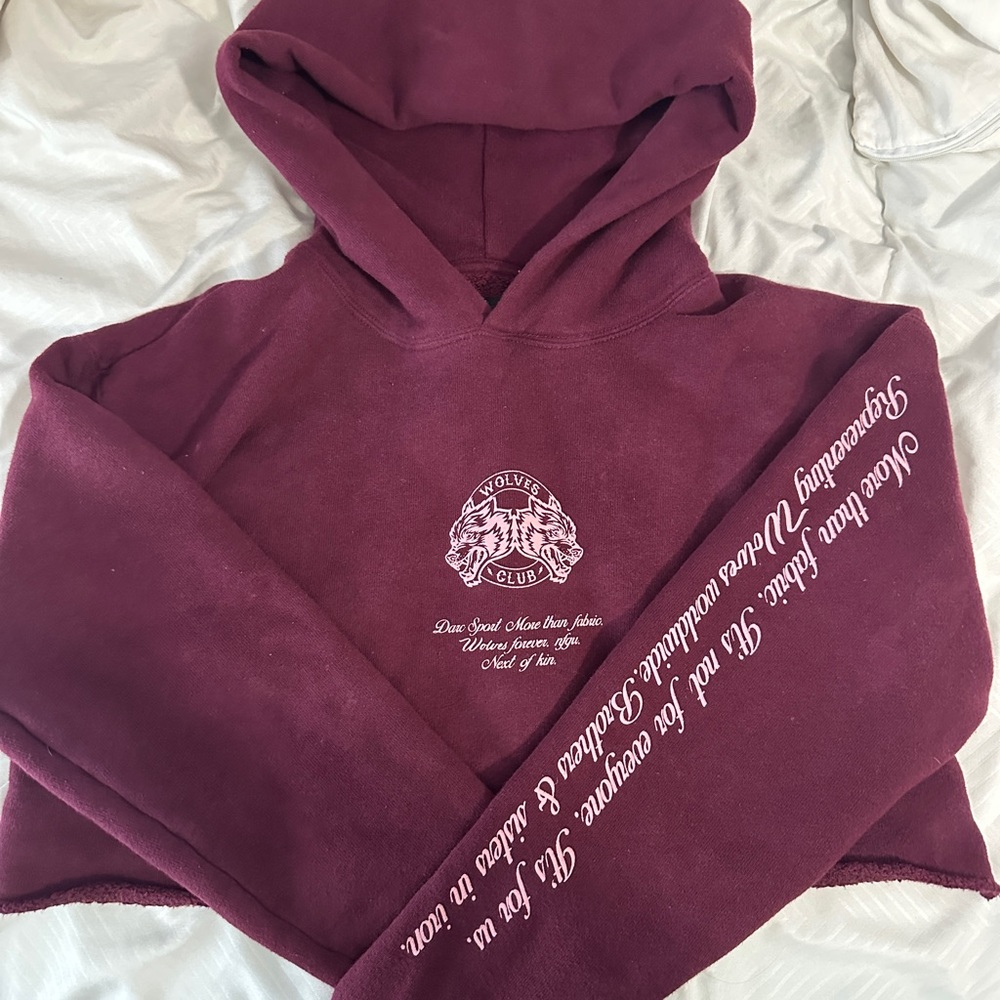 Darc Sport Maroon Hoodie